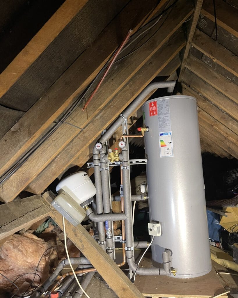 Improving Shower Performance and Hot Water Recovery in Wells-next-the-Sea Homes | Allstar Systems Ltd Plumber checking shower pressure and hot water recovery in a Wells-next-the-Sea home