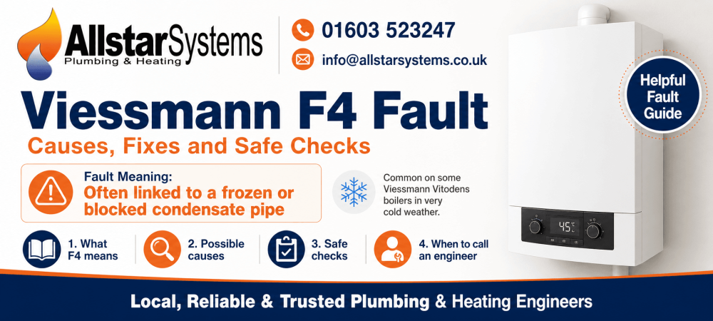 Viessmann F4 fault guide from Allstar Systems Plumbing and Heating
