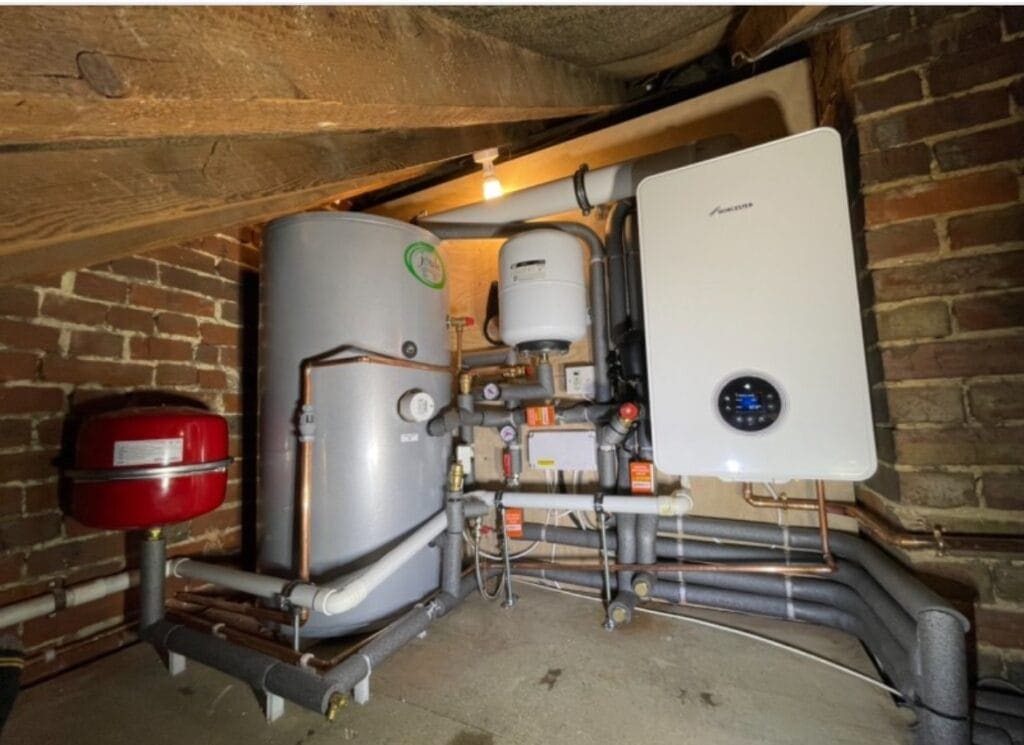 Gas oil and LPG boiler choices for a home in Attleborough